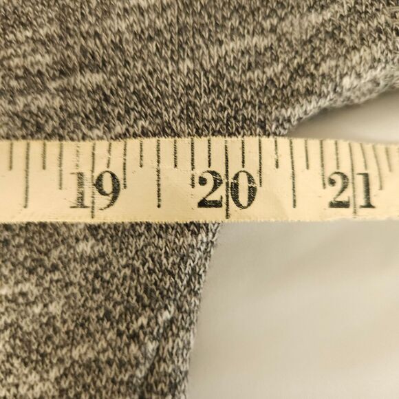 Duluth Trading Co Womens XS Gray Grey Creme de la Hem Mockneck Sweater Shirt - Picture 4 of 6